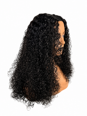 U-Part Burmese Human Hair wig