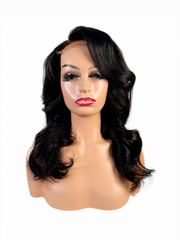 Kinky Straight Human Hair wig
