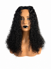 U-Part Burmese Human Hair wig