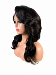 Kinky Straight Human Hair wig