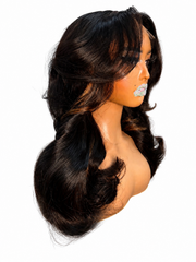 Natural Wave Highlight Wig